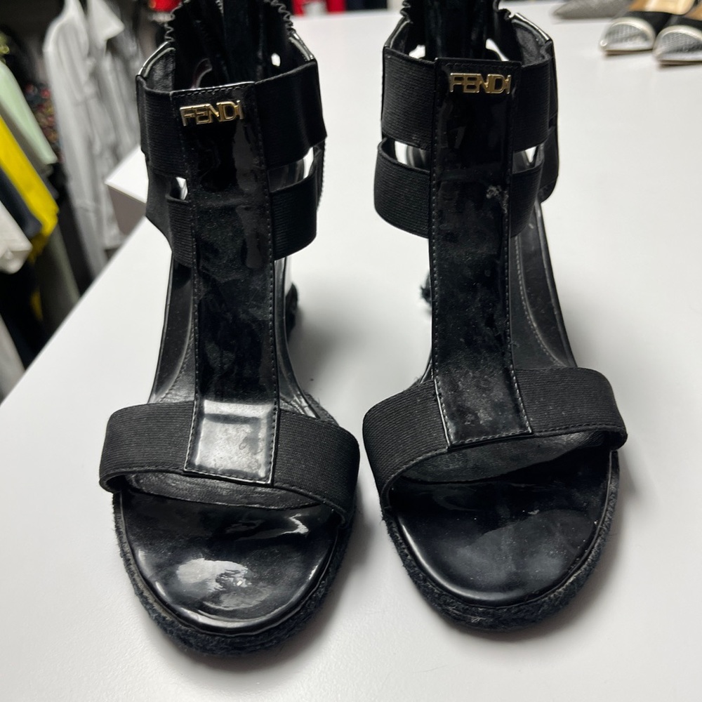 Fendi wedges.